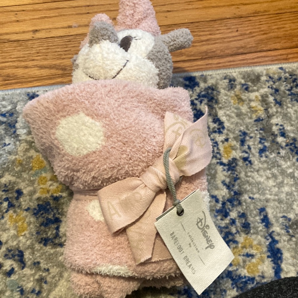 Barefoot Dreams Mini Mouse lovey blanket